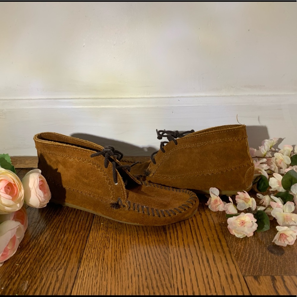 Minnetonka Suede Moccasins